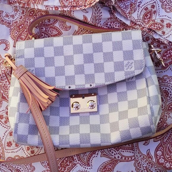 Louis Vuitton Damier Azur Croisette Bag - Picture 1 of 6